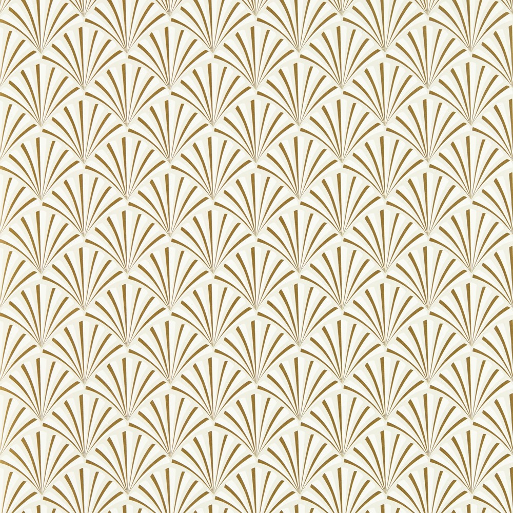 Chrysler Wallpaper W0164/02 by Clarke & Clarke in Pearl White